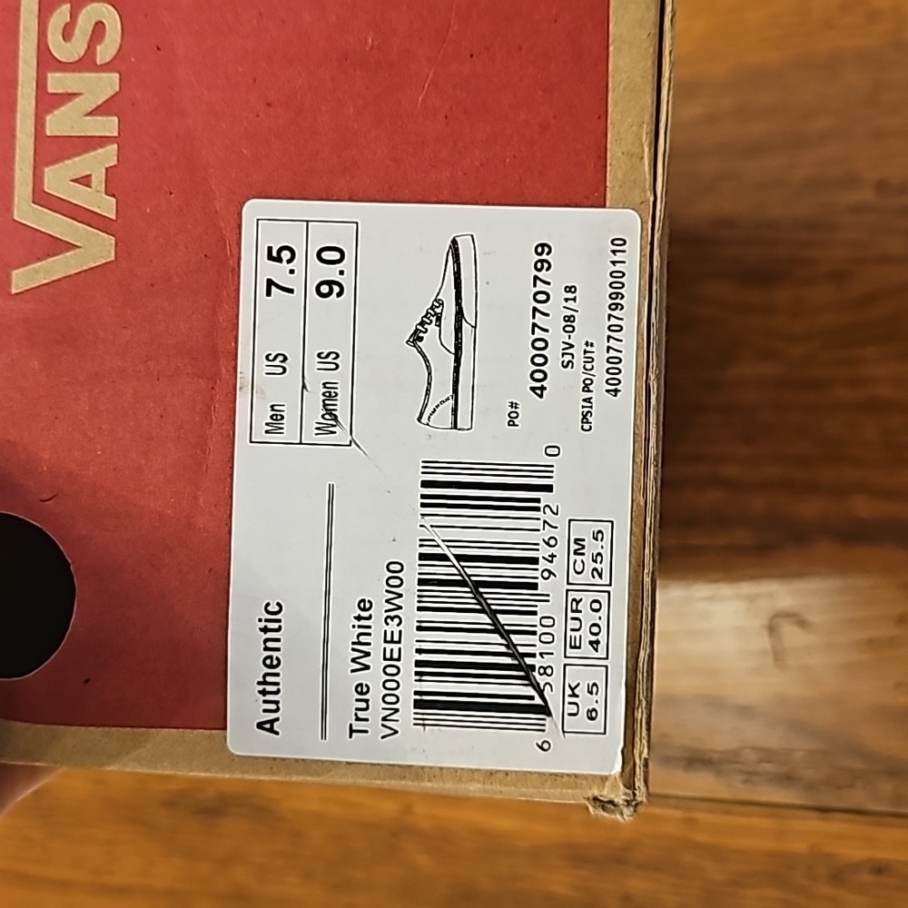 Tie dye Vans size 9 in Womens - Picture 6 of 7